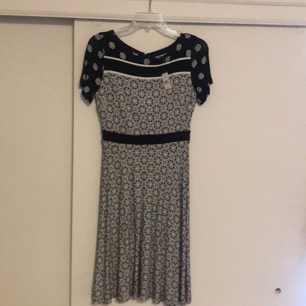 LOFT printed dress NEW WITH TAGS